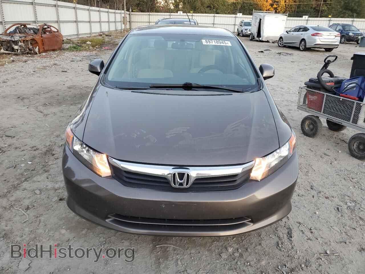 2012 HONDA CIVIC - VIN: 2HGFB2F52CH596376 - Фото 5