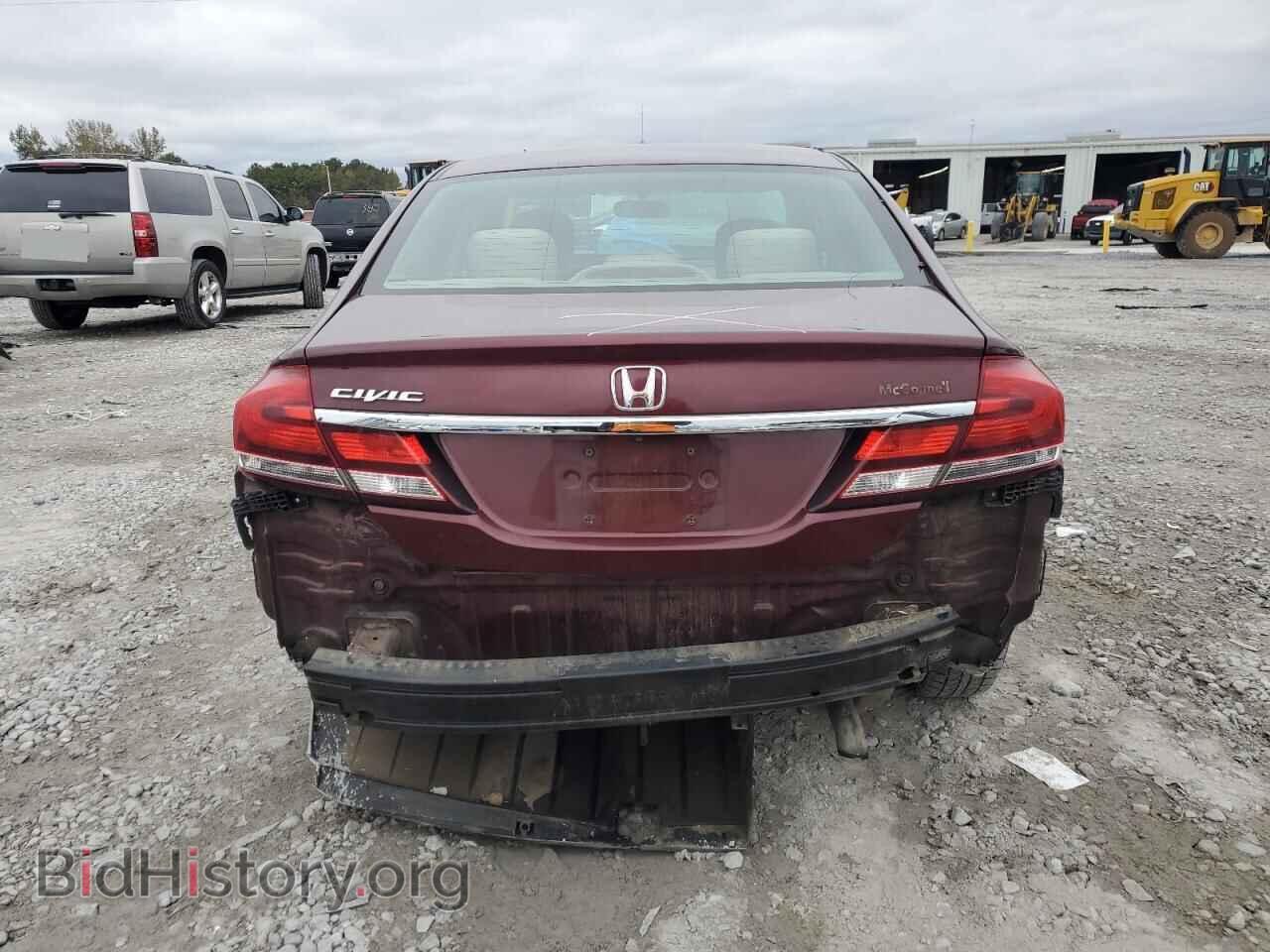 2013 HONDA CIVIC - VIN: 19XFB2F58DE042951 - Фото 6