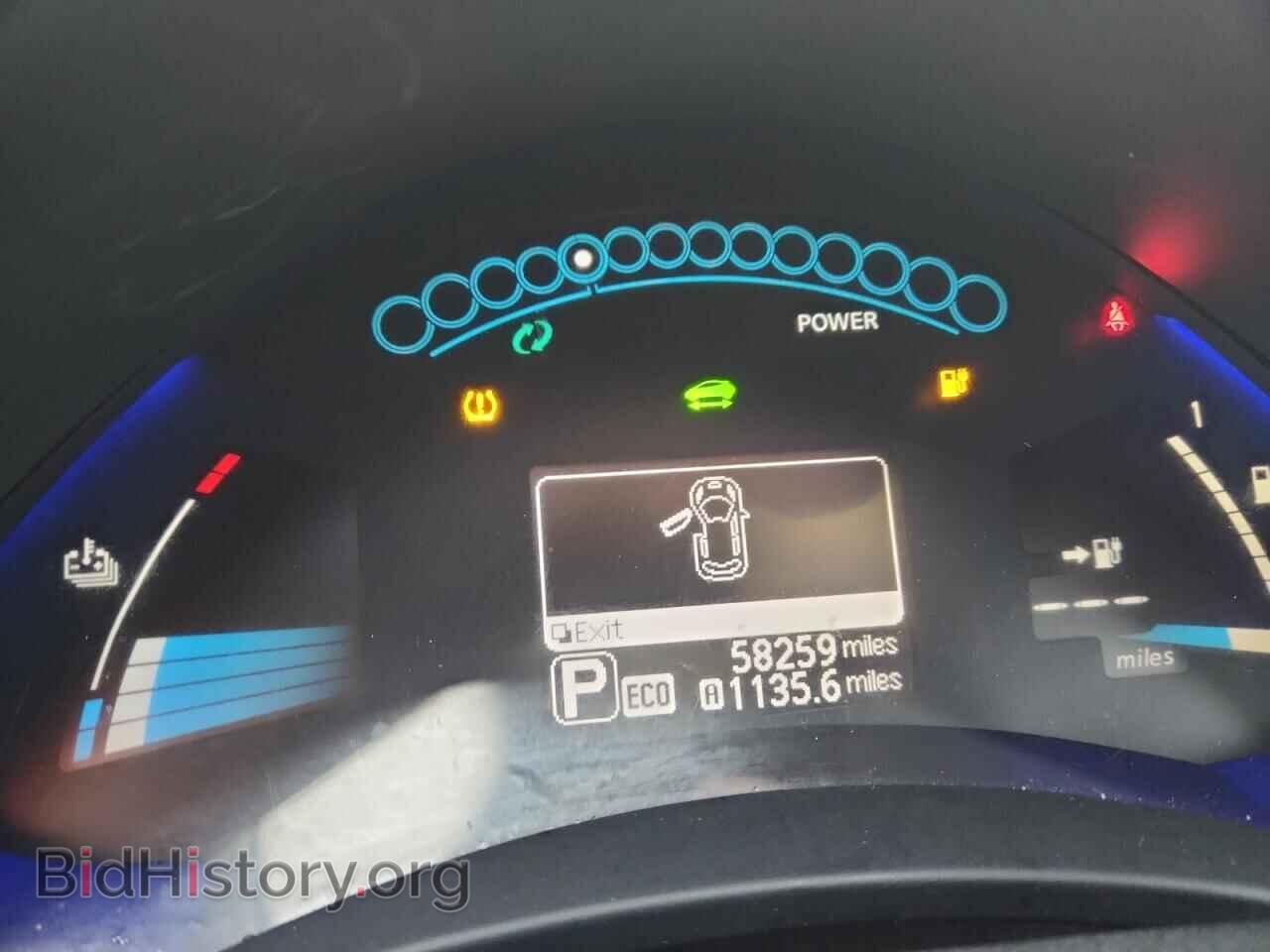 2015 NISSAN LEAF - VIN: 1N4AZ0CP2FC319965 - Фото 9
