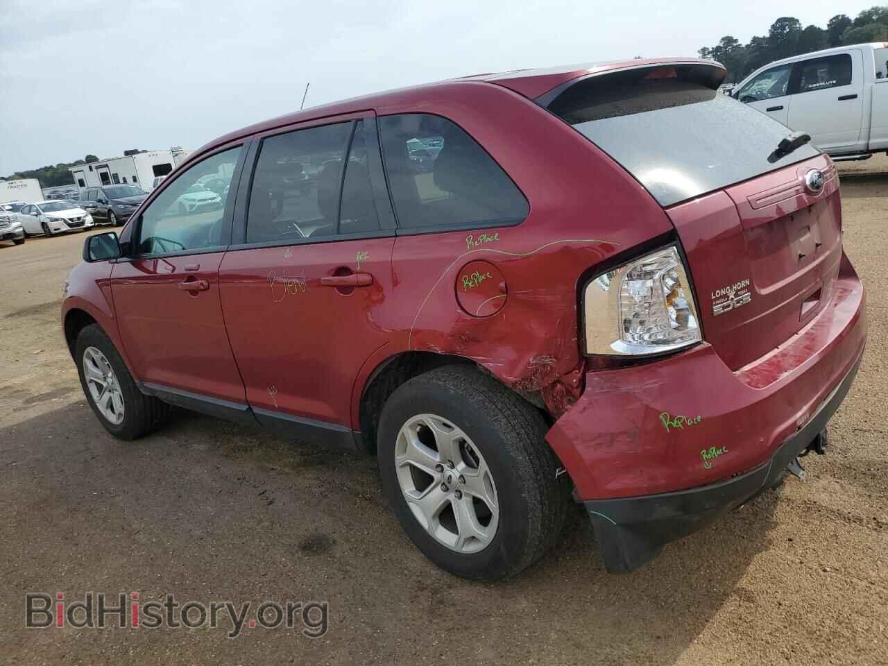 2014 FORD EDGE - VIN: 2FMDK3JC4EBA17357 - Фото 2