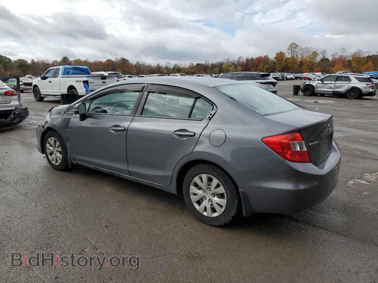 2012 HONDA CIVIC - VIN: 19XFB2F52CE087883 - Фото 2