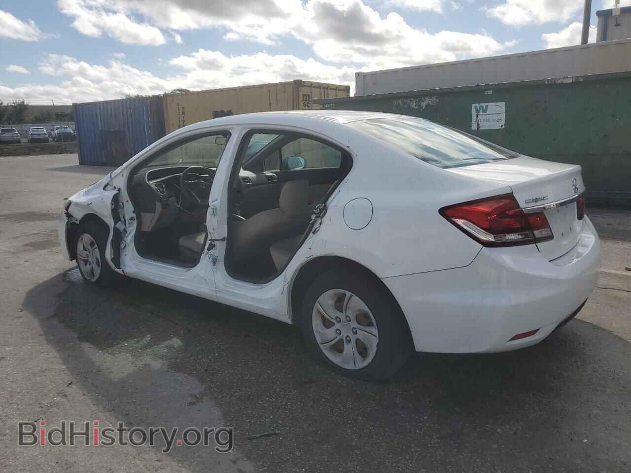 2015 HONDA CIVIC - VIN: 19XFB2F50FE006058 - Фото 2