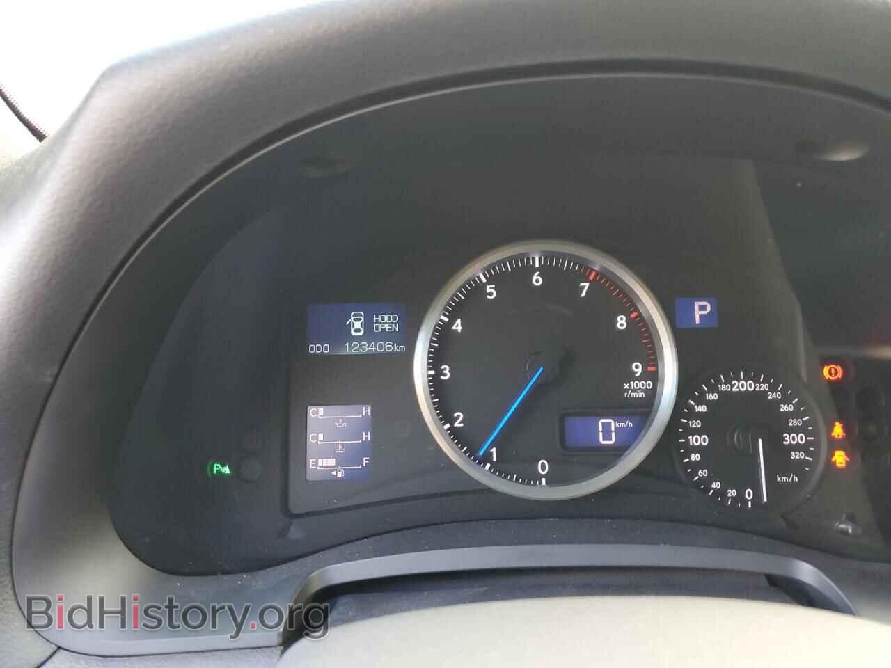2012 LEXUS IS - VIN: JTHBP5C24C5009787 - Фото 9