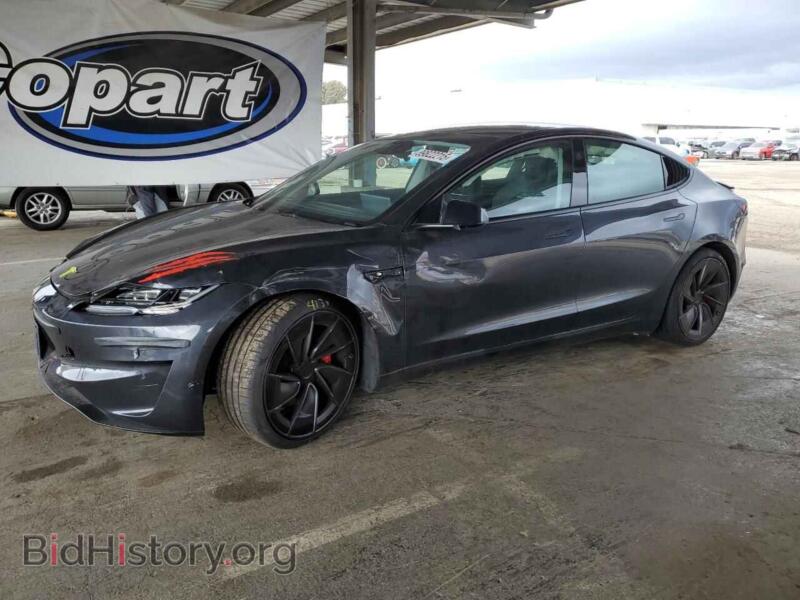 2024 Tesla MODEL 3 (VIN 5YJ3E1ET3RF828131) — фото 1 из 14, Copart, повреждение: передняя часть