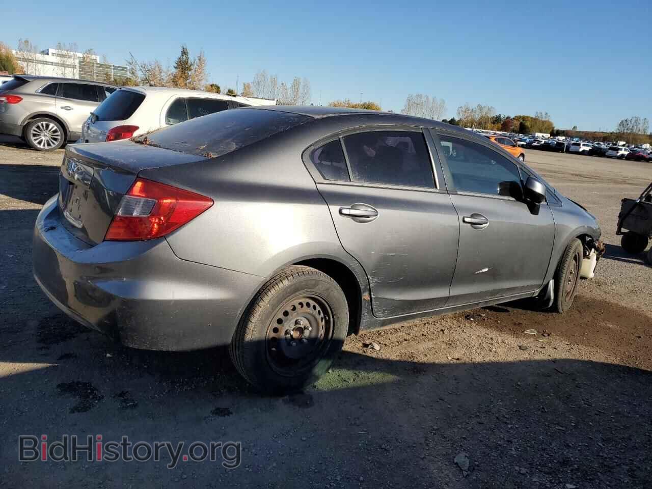 2012 HONDA CIVIC - VIN: 2HGFB2F42CH035182 - Фото 3