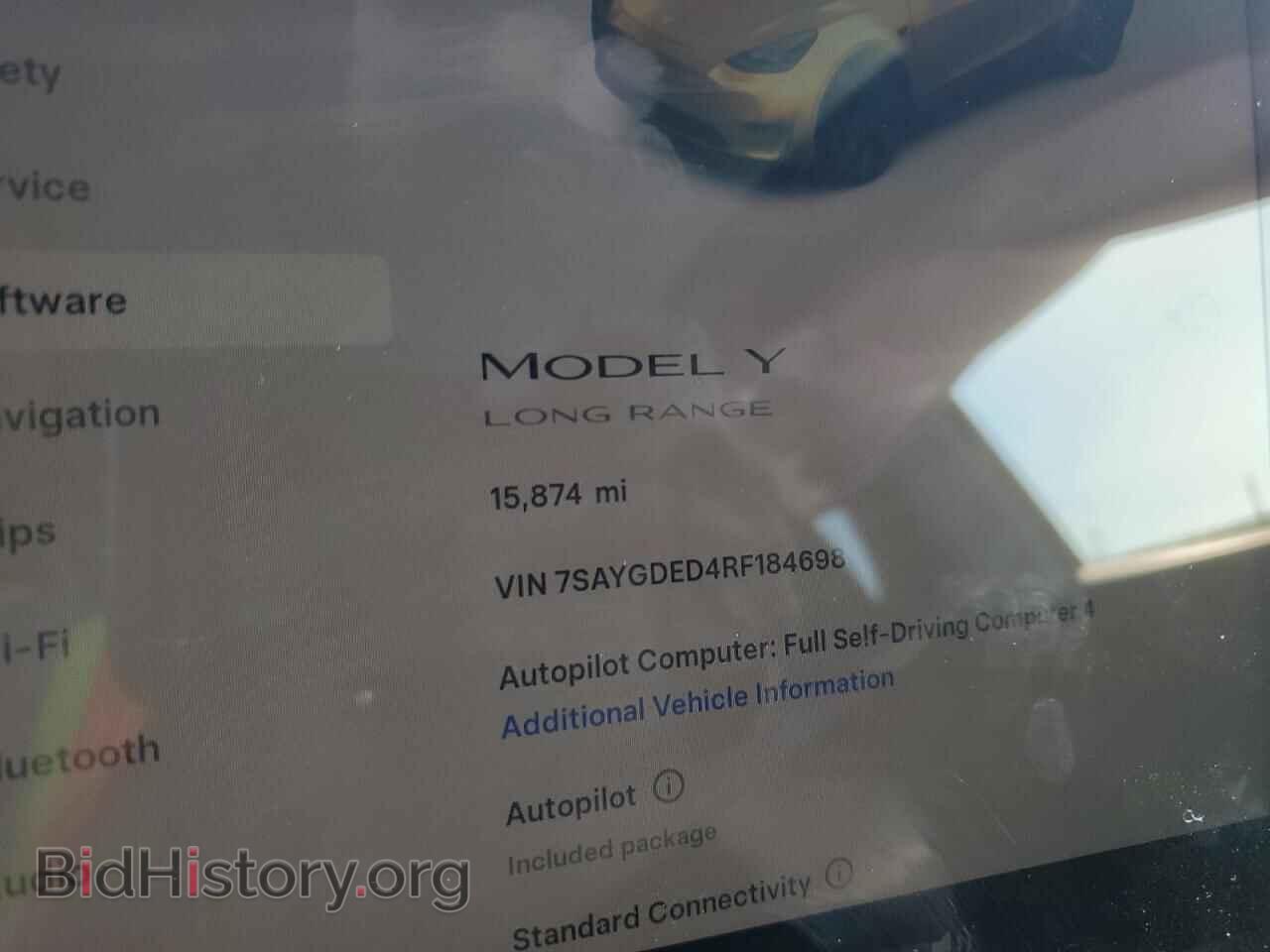 2024 TESLA MODEL Y - VIN: 7SAYGDED4RF184698 - Photo 9