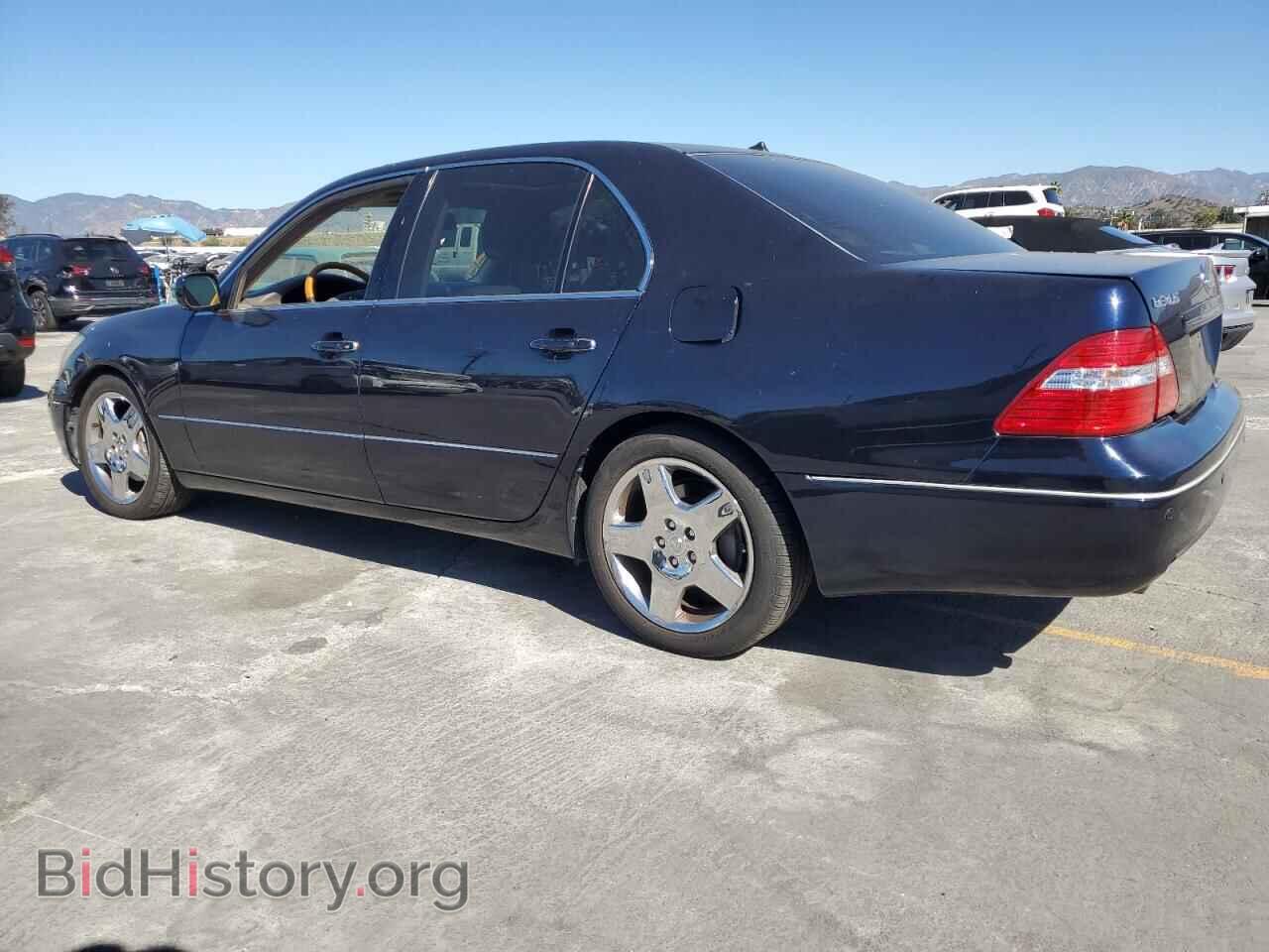 2005 LEXUS LS430 - VIN: JTHBN36F355000851 - Фото 2