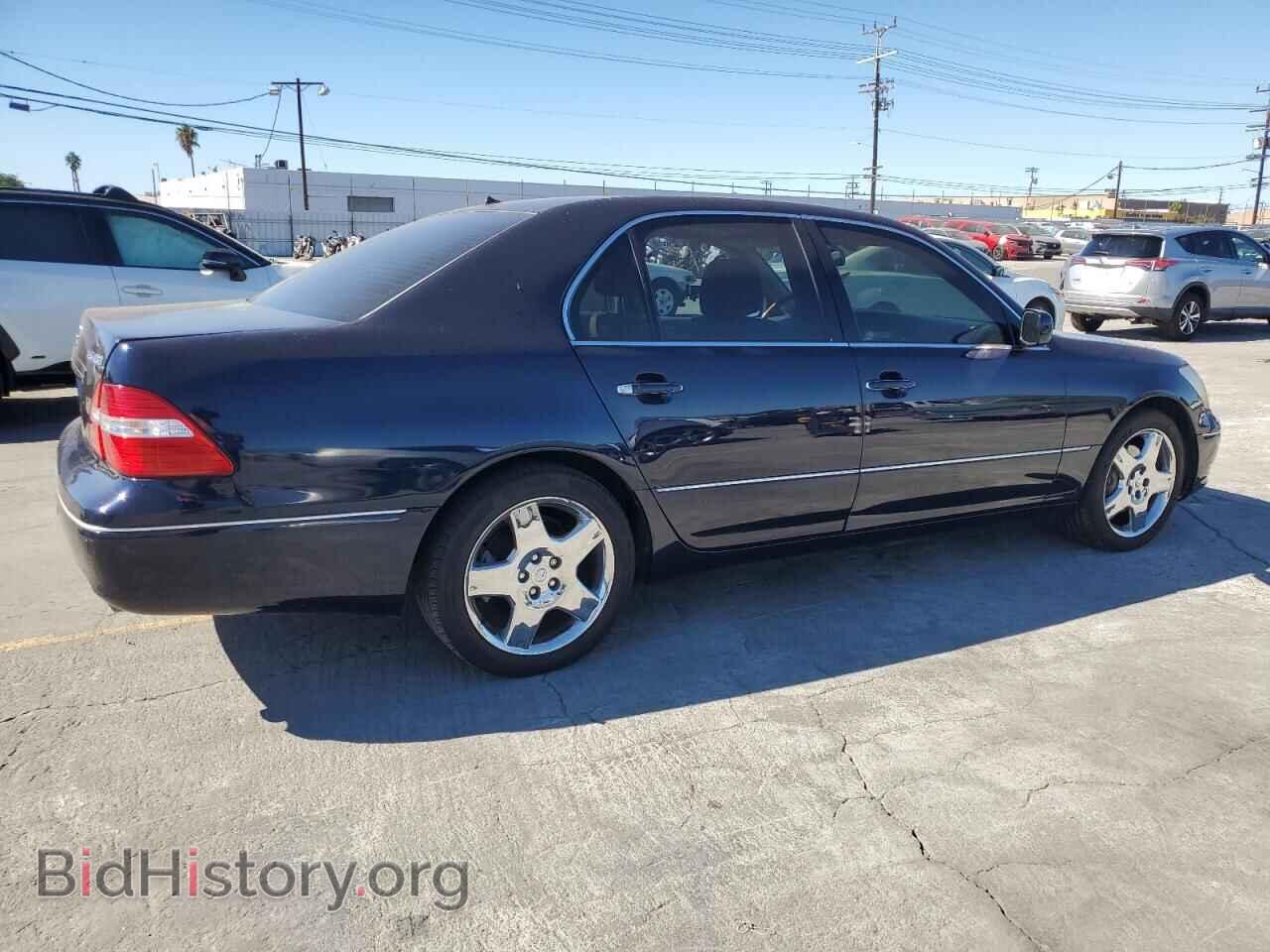 2005 LEXUS LS430 - VIN: JTHBN36F355000851 - Фото 3