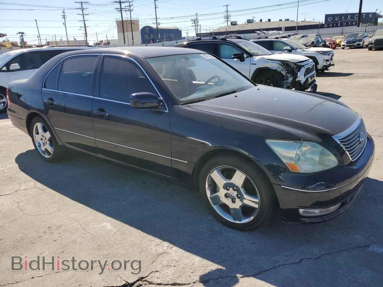 2005 LEXUS LS430 - VIN: JTHBN36F355000851 - Фото 4