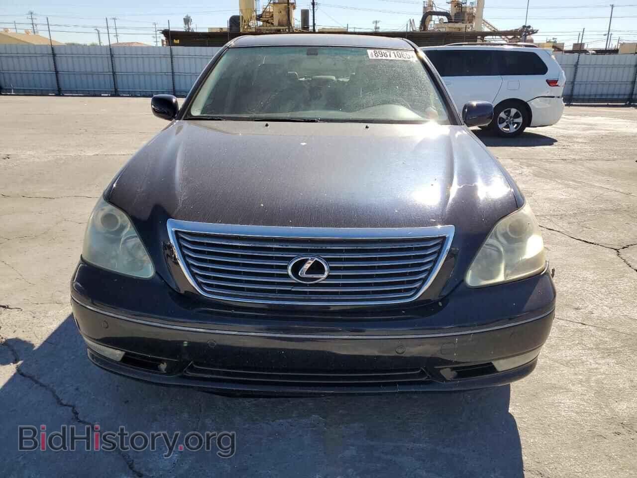 2005 LEXUS LS430 - VIN: JTHBN36F355000851 - Фото 5