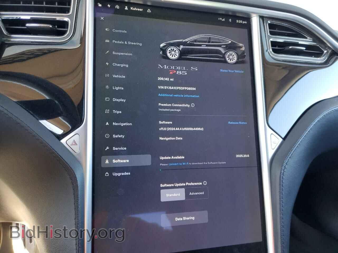 2013 TESLA MODEL S - VIN: 5YJSA1CP5DFP08594 - Photo 9