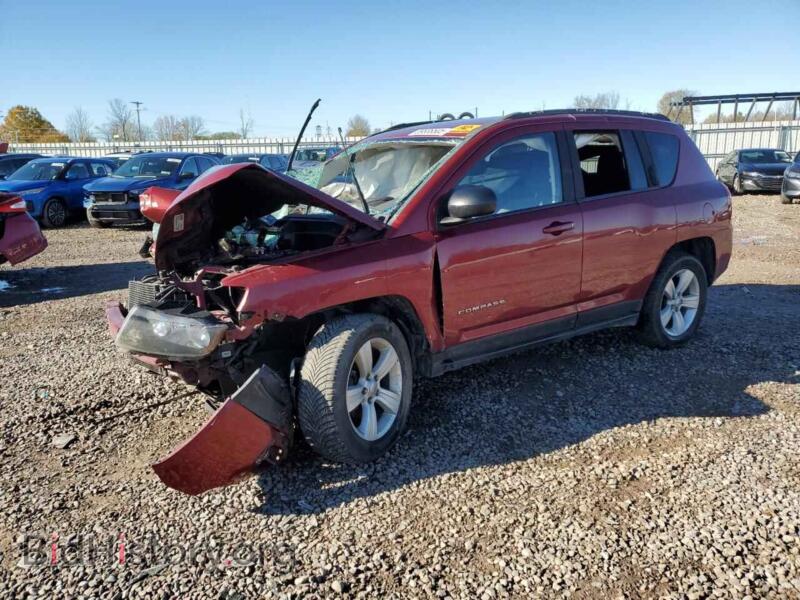 2015 Jeep COMPASS Sport (VIN 1C4NJDBB1FD316534) — фото 1 из 14, Copart, повреждение: передняя часть