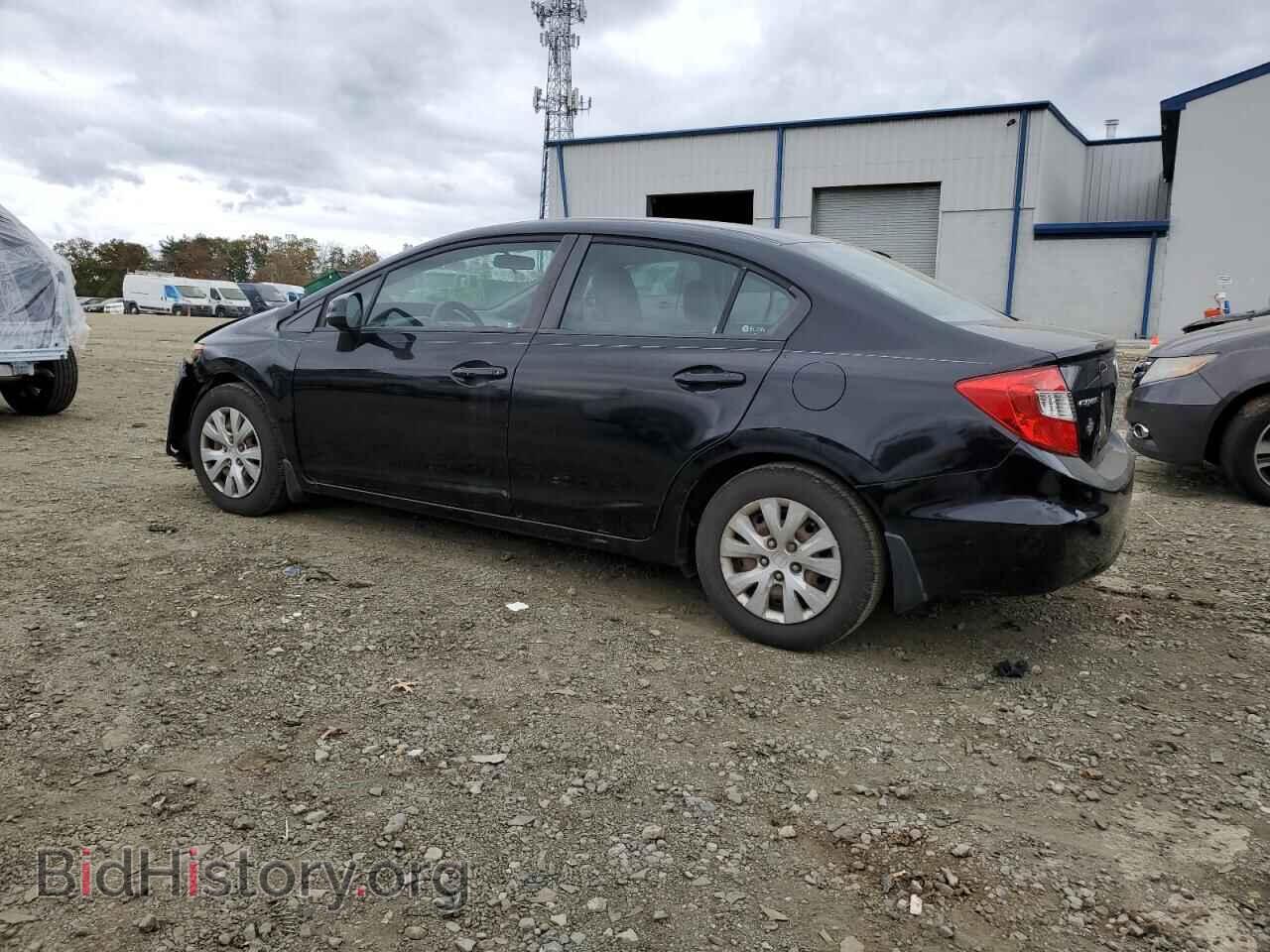 2012 HONDA CIVIC - VIN: 2HGFB2F59CH328070 - Фото 2