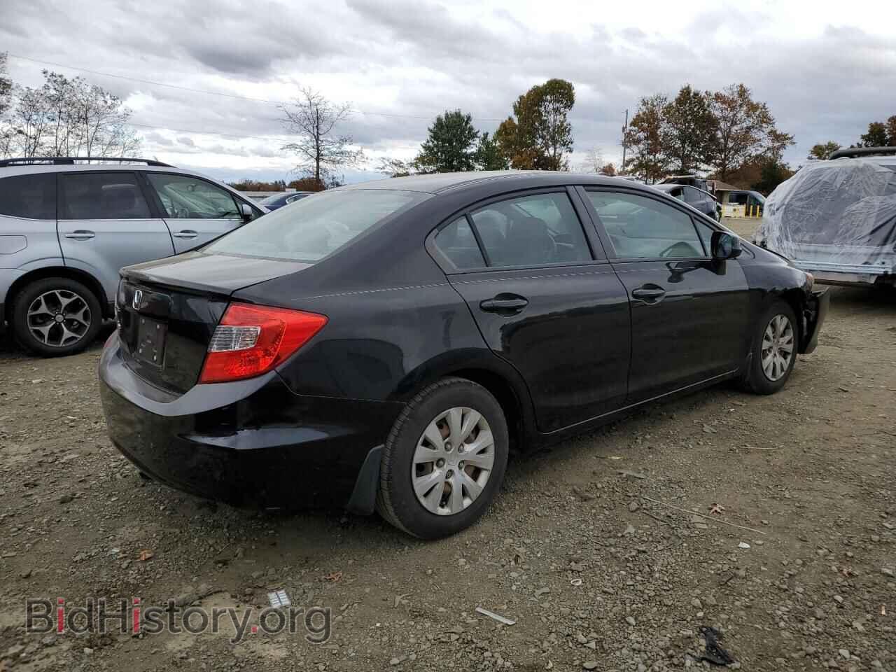 2012 HONDA CIVIC - VIN: 2HGFB2F59CH328070 - Фото 3