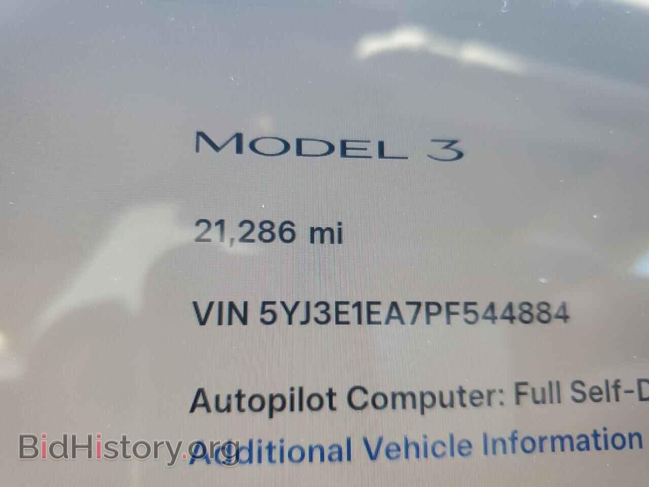2023 TESLA MODEL 3 - VIN: 5YJ3E1EA7PF544884 - Фото 9