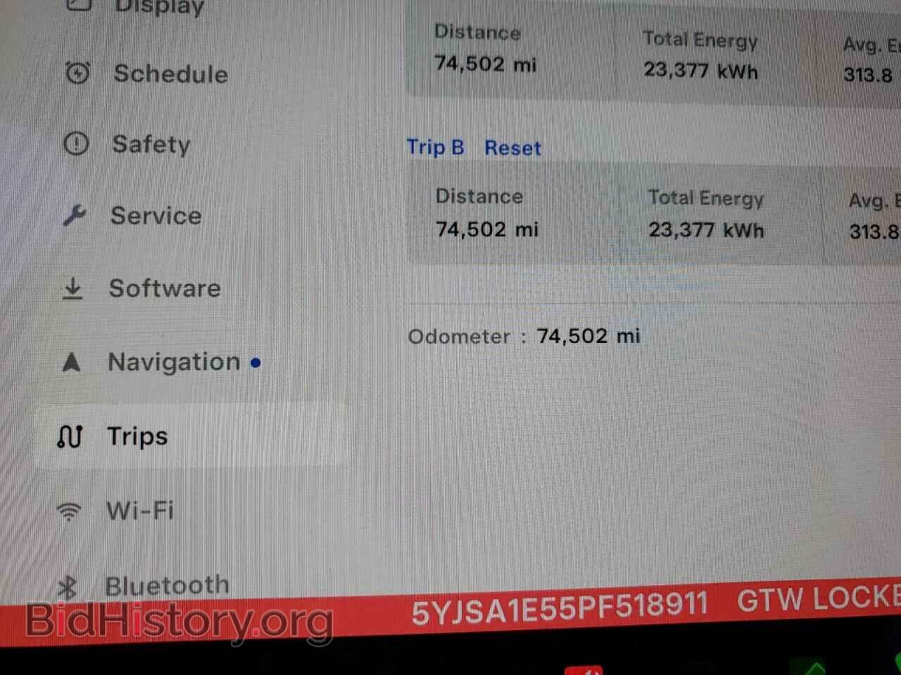 2023 TESLA MODEL S - VIN: 5YJSA1E55PF518911 - Photo 9