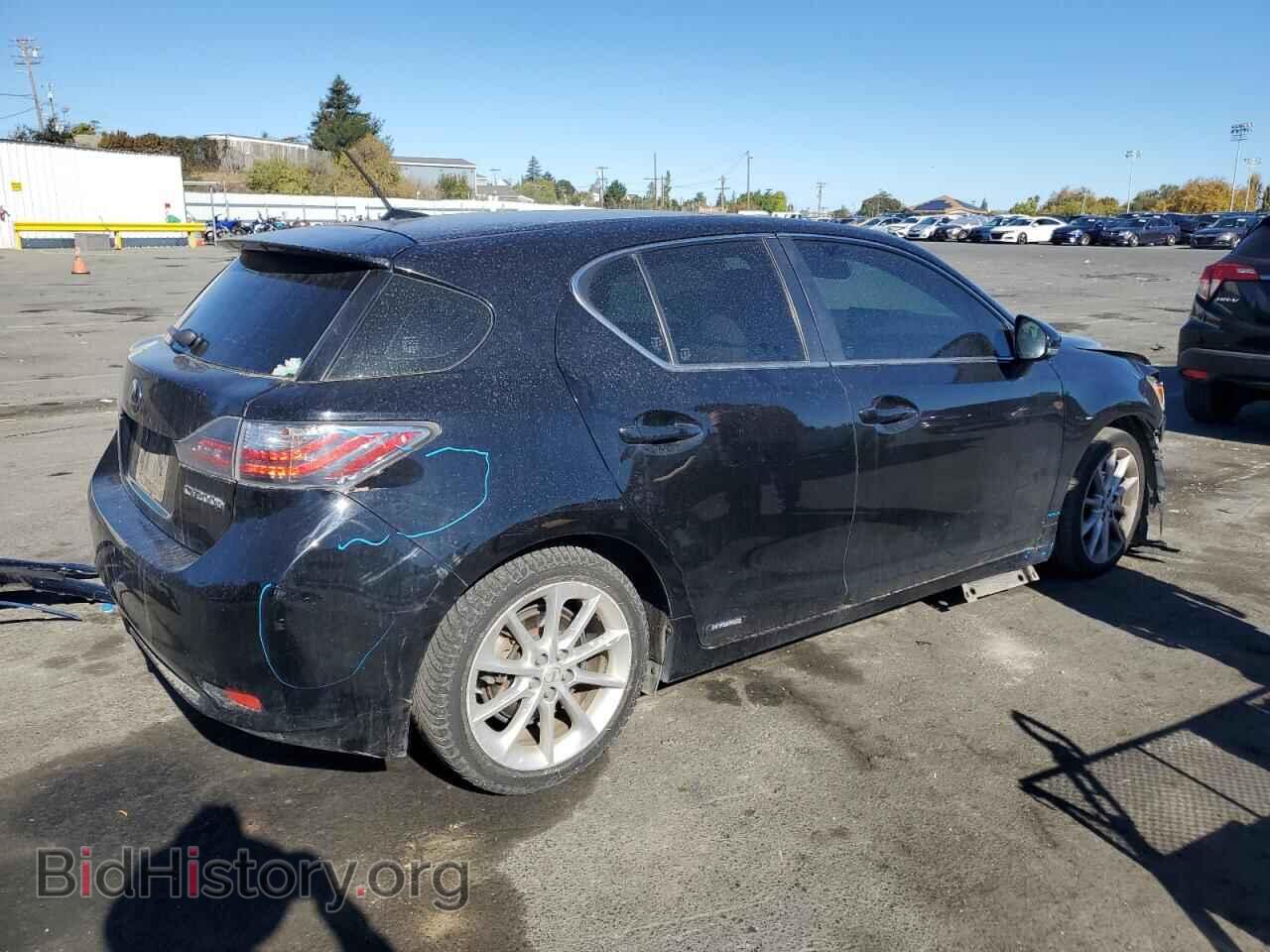2013 LEXUS CT 200 - VIN: JTHKD5BH4D2154314 - Фото 3