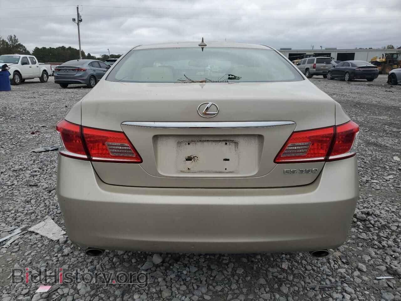 2012 LEXUS ES350 - VIN: JTHBK1EG7C2475201 - Фото 6