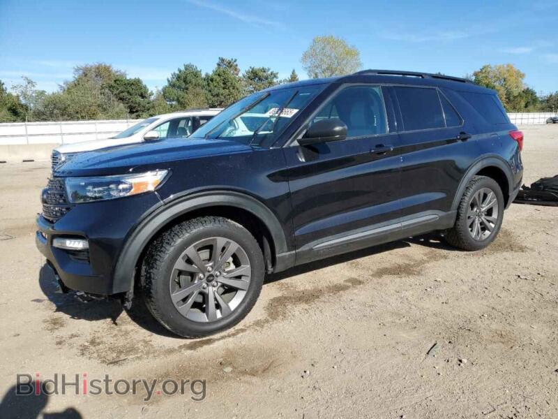 2021 Ford EXPLORER XLT (VIN 1FMSK8DH4MGB00161) — фото 1 из 16, Copart, повреждение: бок