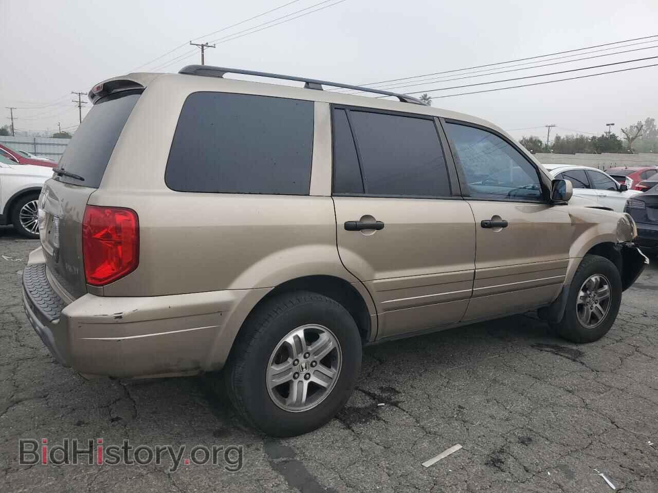 2005 HONDA PILOT - VIN: 2HKYF18625H545739 - Фото 3