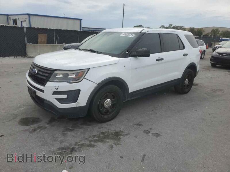 2018 Ford EXPLORER Police Interceptor (VIN 1FM5K8ARXJGB46325) — фото 1 из 13, Copart, повреждение: передняя часть
