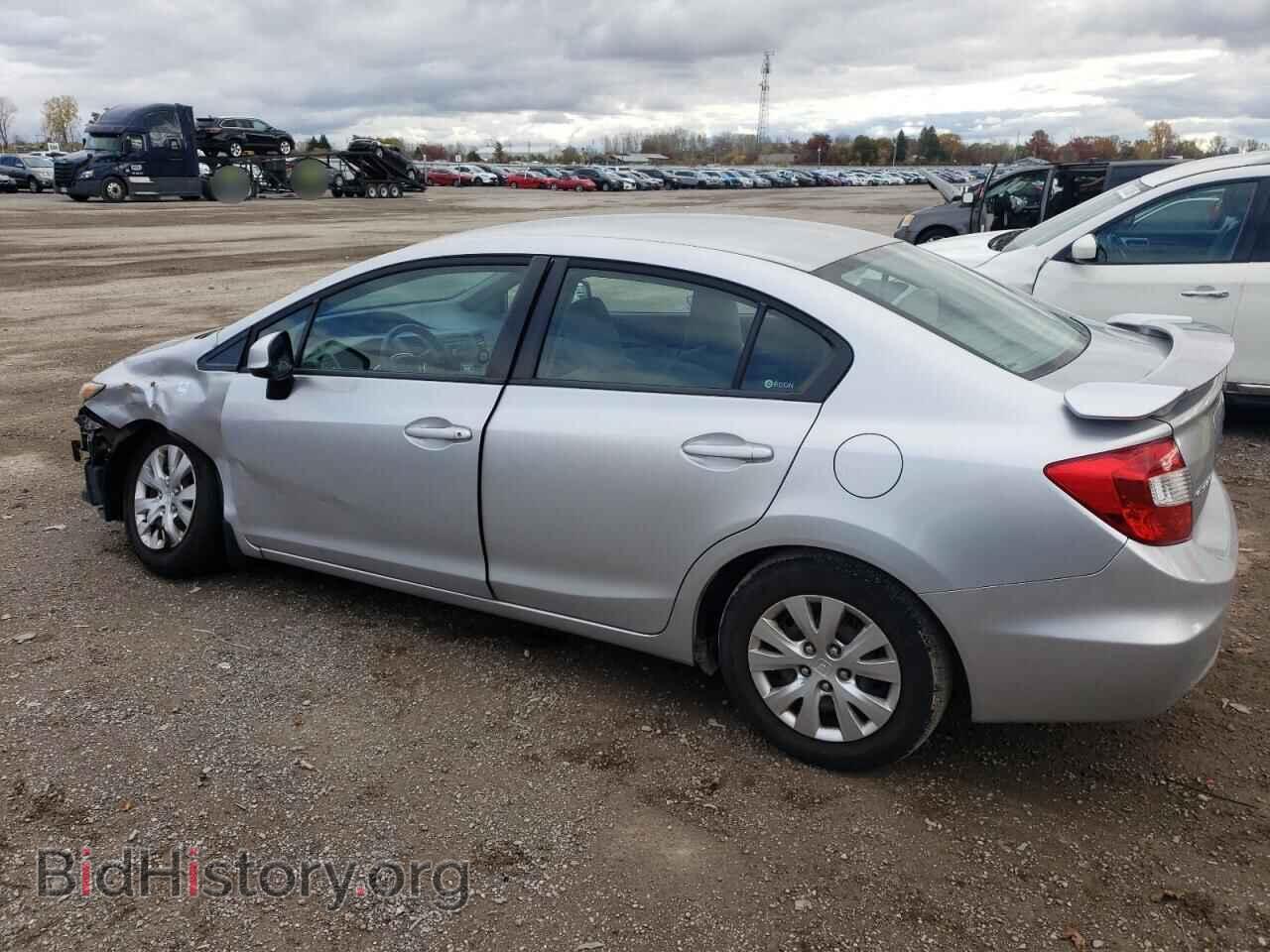 2012 HONDA CIVIC - VIN: 2HGFB2F43CH121472 - Фото 2