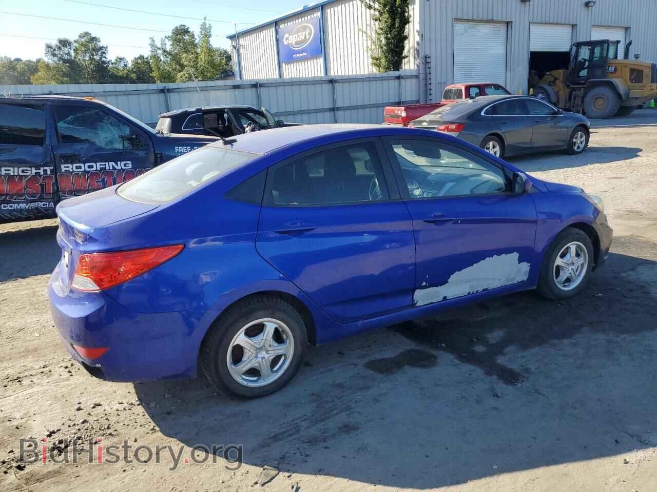 2014 HYUNDAI ACCENT - VIN: KMHCT4AE1EU647671 - Фото 3