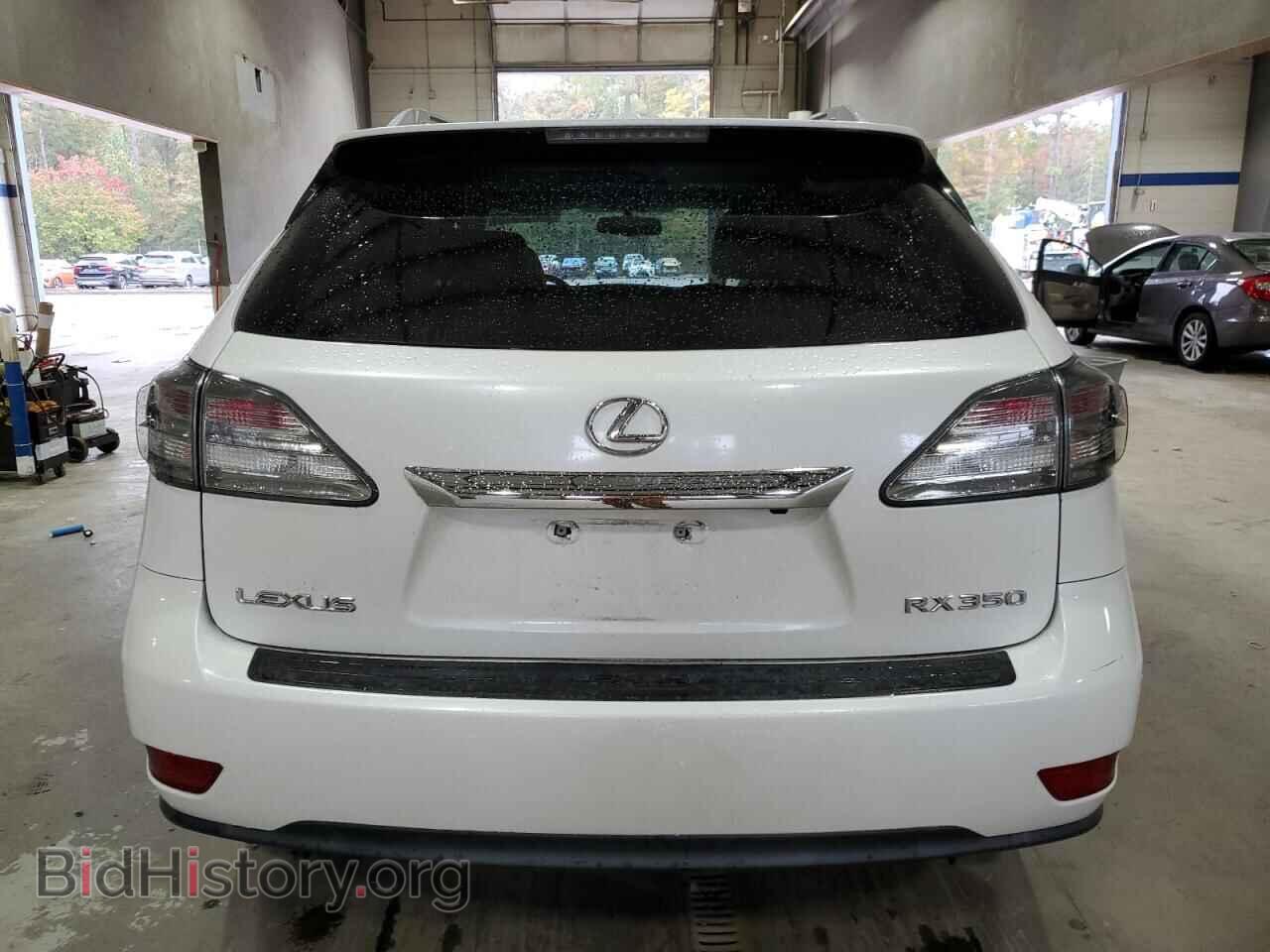 2010 LEXUS RX350 - VIN: 2T2BK1BAXAC045366 - Фото 6