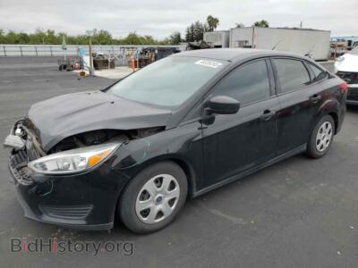 2016 Ford FOCUS S, черный — VIN 1FADP3E23GL246998, Copart