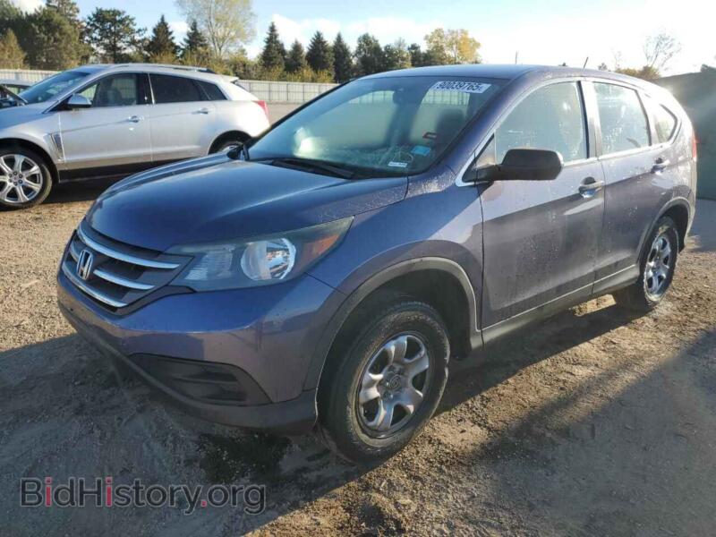 2013 Honda CRV LX (VIN 2HKRM4H35DH683064) — photo 1 of 14, Copart, damage: rear end