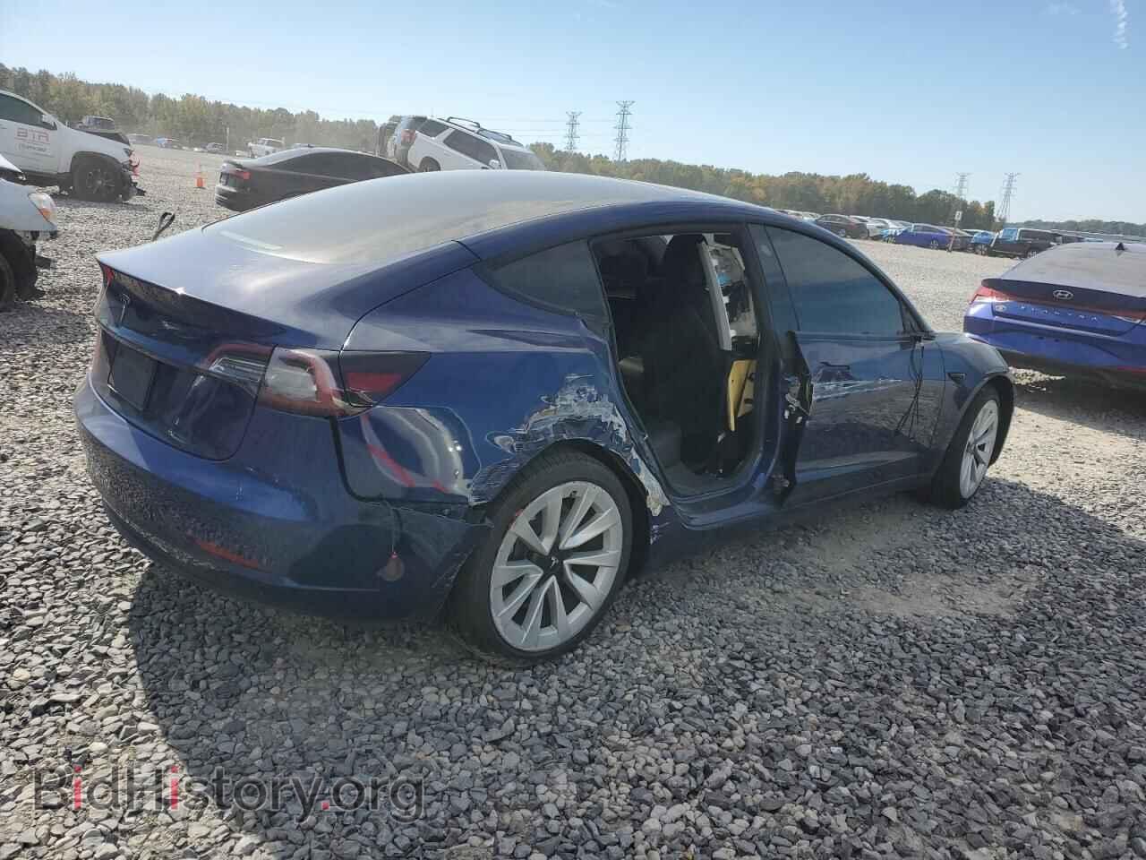2022 TESLA MODEL 3 - VIN: 5YJ3E1EA3NF192156 - Photo 3
