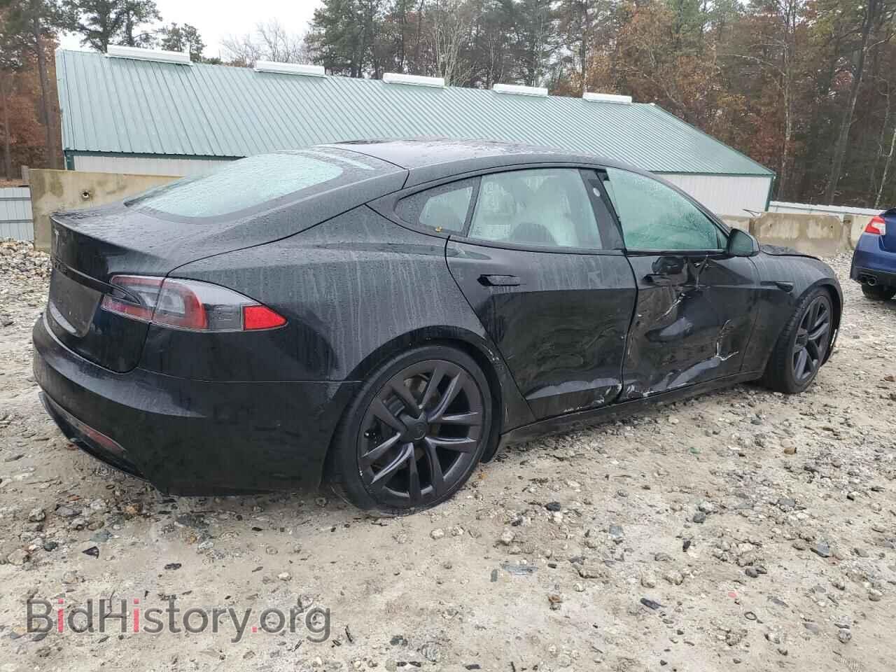 2021 TESLA MODEL S - VIN: 5YJSA1E59MF456344 - Фото 3