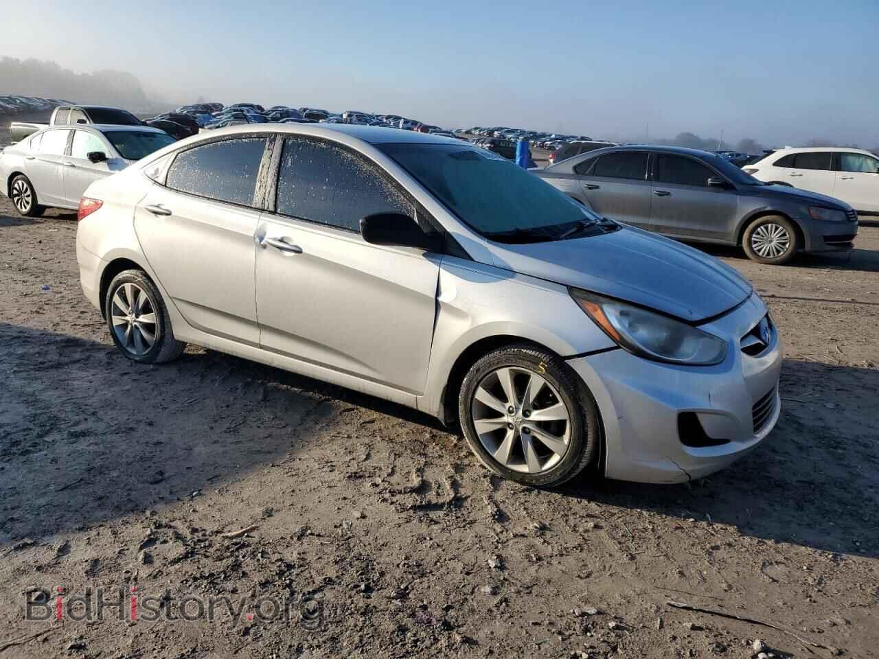 2012 HYUNDAI ACCENT - VIN: KMHCU4AE7CU180668 - Фото 4