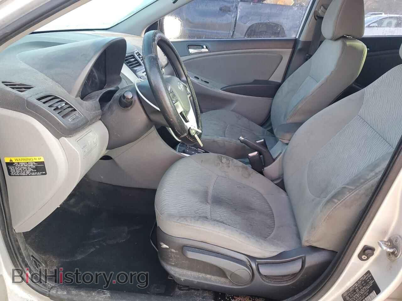 2012 HYUNDAI ACCENT - VIN: KMHCU4AE7CU180668 - Фото 7