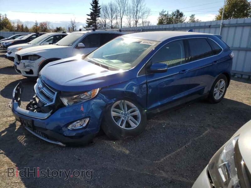 2018 Ford EDGE SEL (VIN 2FMPK3J99JBB60333) — фото 1 из 13, Copart, повреждение: передняя часть