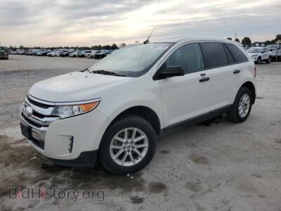 2013 Ford EDGE SE, white — VIN 2FMDK3GC0DBC87613, Copart