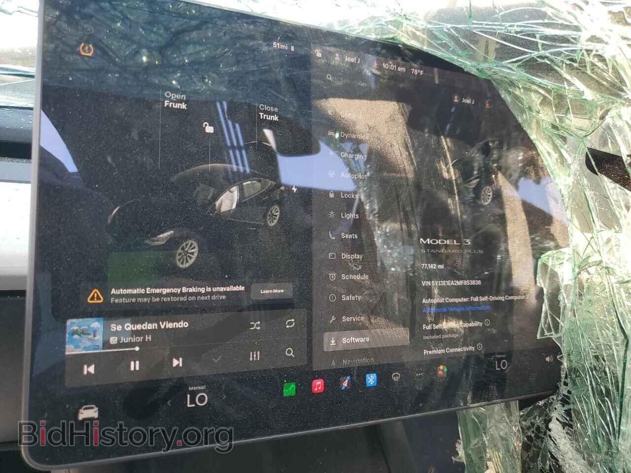 2021 TESLA MODEL 3 - VIN: 5YJ3E1EA2MF853836 - Photo 9