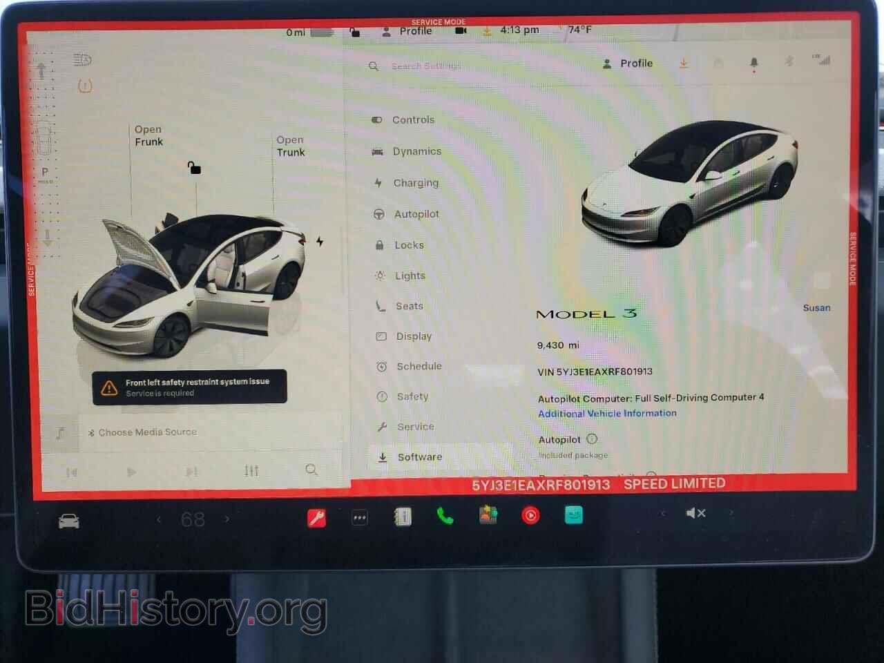 2024 TESLA MODEL 3 - VIN: 5YJ3E1EAXRF801913 - Photo 9