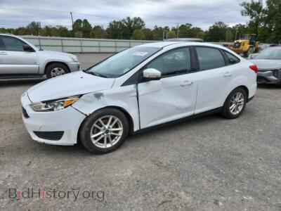 2016 Ford FOCUS SE, white — VIN 1FADP3F22GL328039, Copart