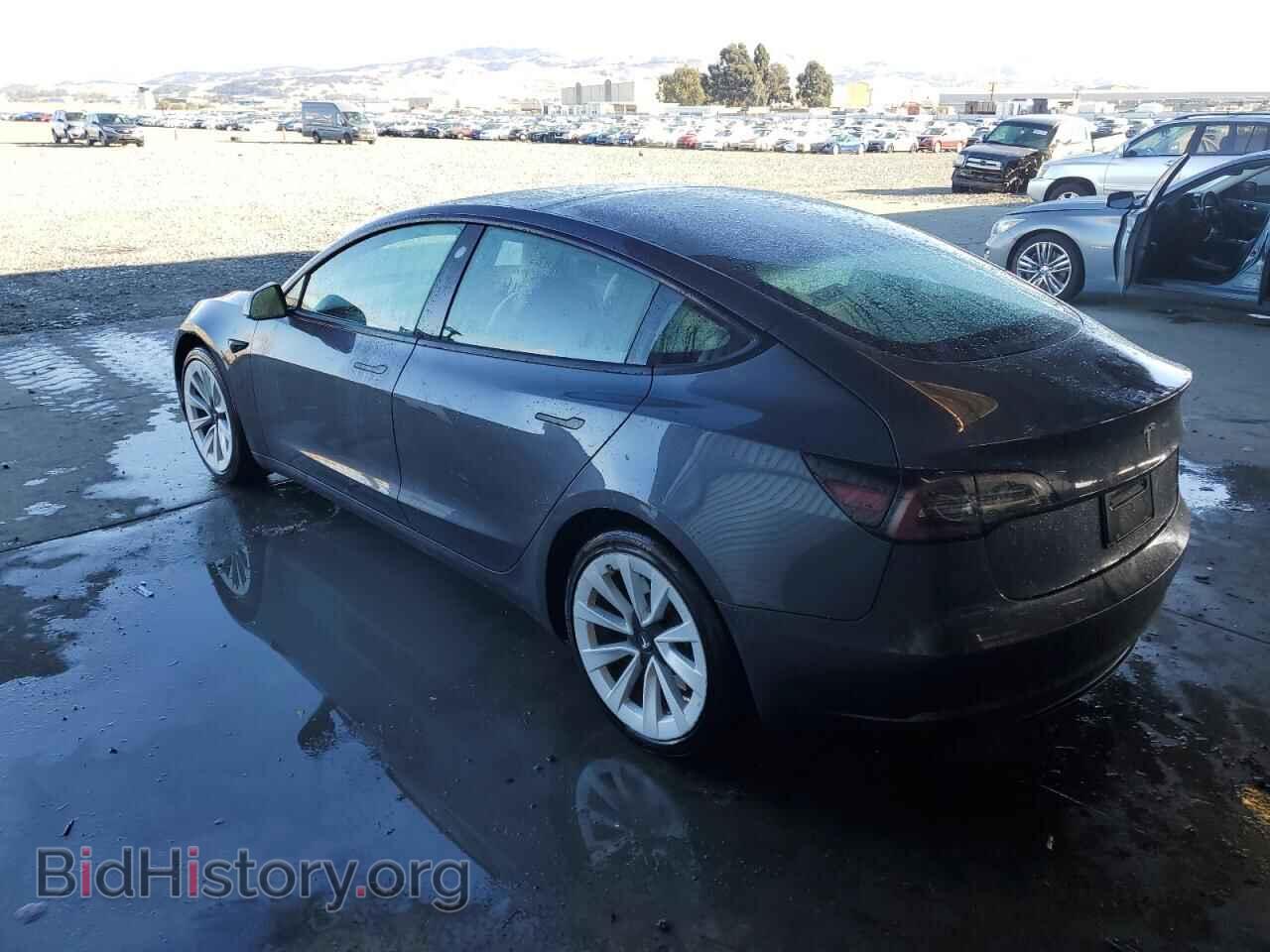2022 TESLA MODEL 3 - VIN: 5YJ3E1EA4NF186379 - Фото 2