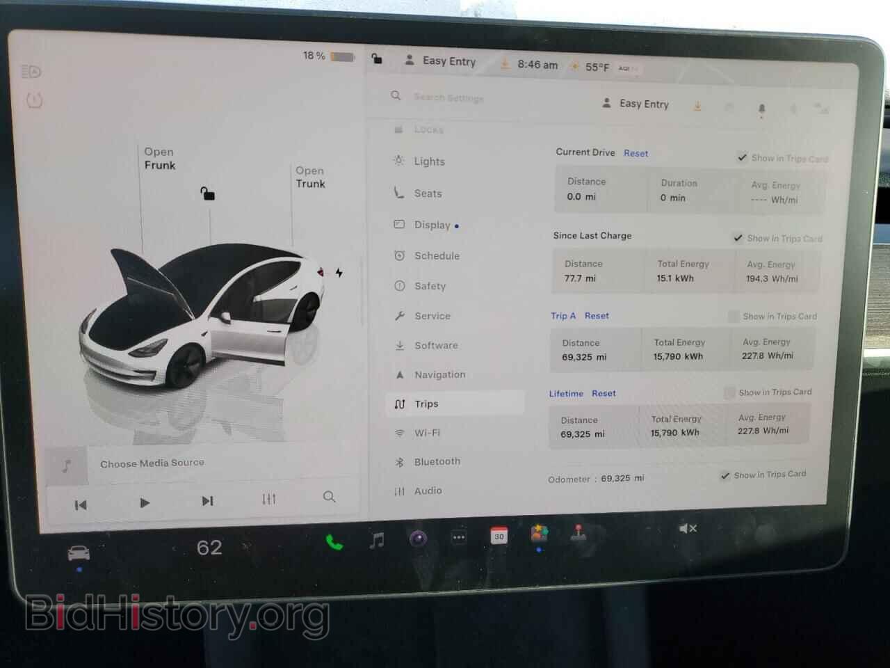 2022 TESLA MODEL 3 - VIN: 5YJ3E1EA6PF460295 - Фото 9