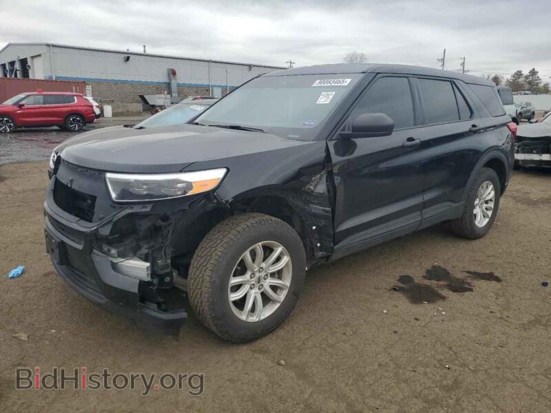 2021 Ford EXPLORER (VIN 1FMSK8BH5MGC20862) — фото 1 из 12, Copart, повреждение: бок