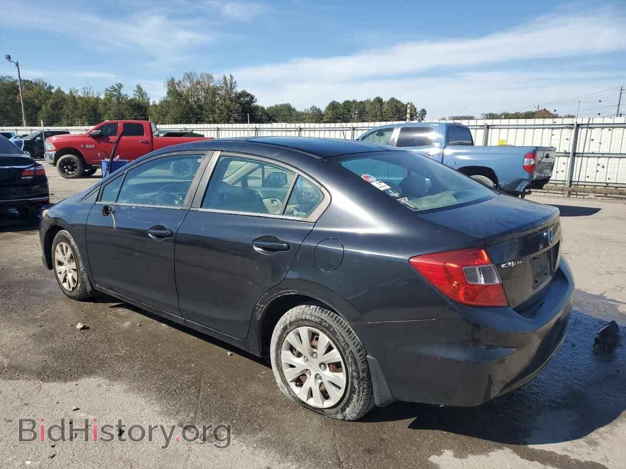 2012 HONDA CIVIC - VIN: 2HGFB2F52CH591887 - Фото 2
