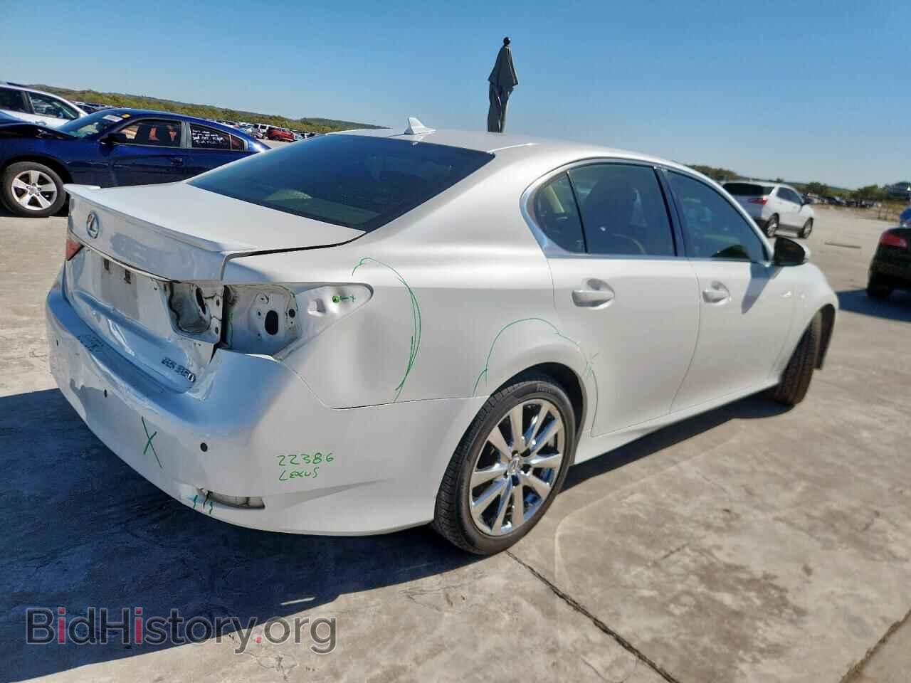 2013 LEXUS GS350 - VIN: JTHBE1BL1D5013614 - Фото 3