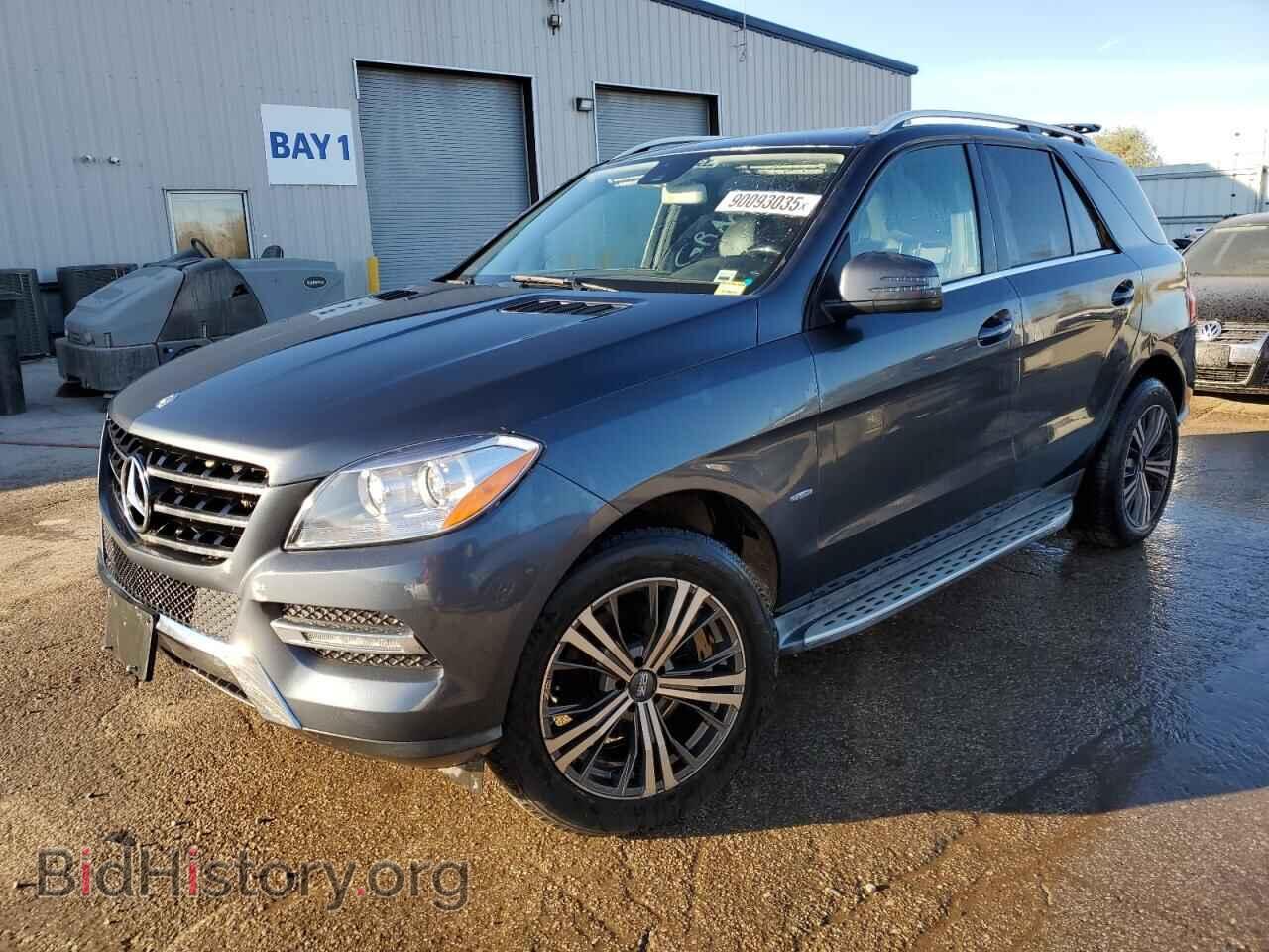 Photo 4JGDA2EB0CA021526 - MERCEDES-BENZ M-CLASS 2012