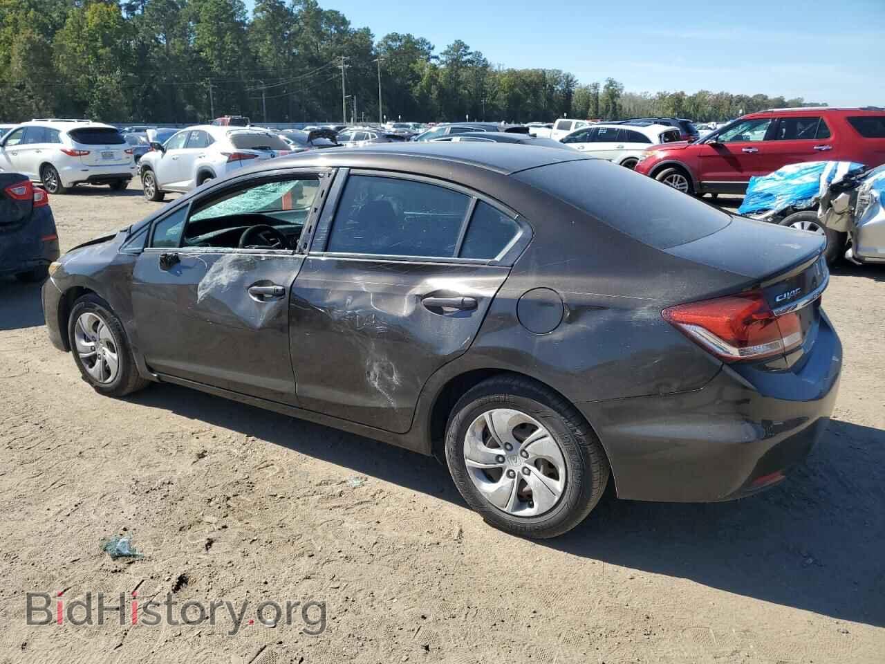 2013 HONDA CIVIC - VIN: 2HGFB2F5XDH555298 - Фото 2