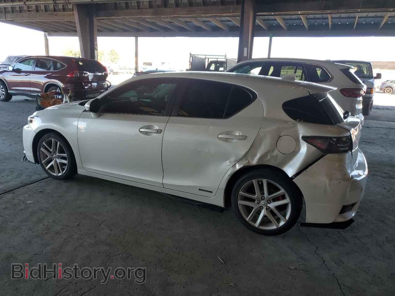 2014 LEXUS CT 200 - VIN: JTHKD5BH7E2203247 - Фото 2