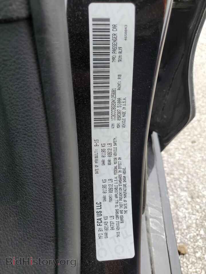 2016 CHRYSLER 200 - VIN: 1C3CCCBG2GN125681 - Фото 12