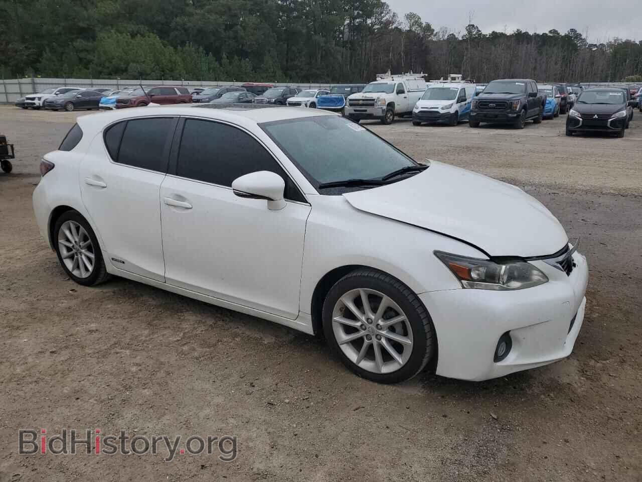2012 LEXUS CT 200 - VIN: JTHKD5BH7C2113223 - Фото 4