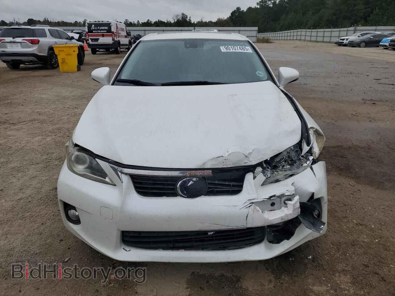 2012 LEXUS CT 200 - VIN: JTHKD5BH7C2113223 - Фото 5